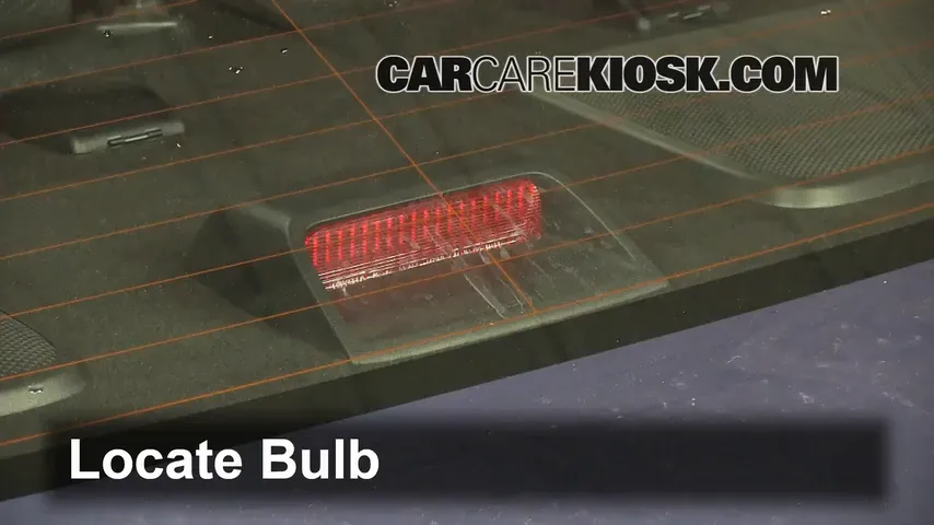 2011 Toyota Yaris 1.5L 4 Cyl. Sedan Lights Center Brake Light (replace bulb)